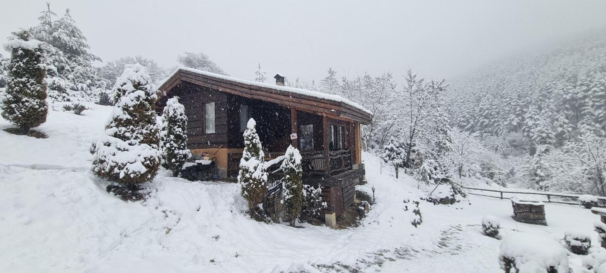 Панорама Хаус Лещен И Еко Къщи Дървена И Землянка Exterior photo