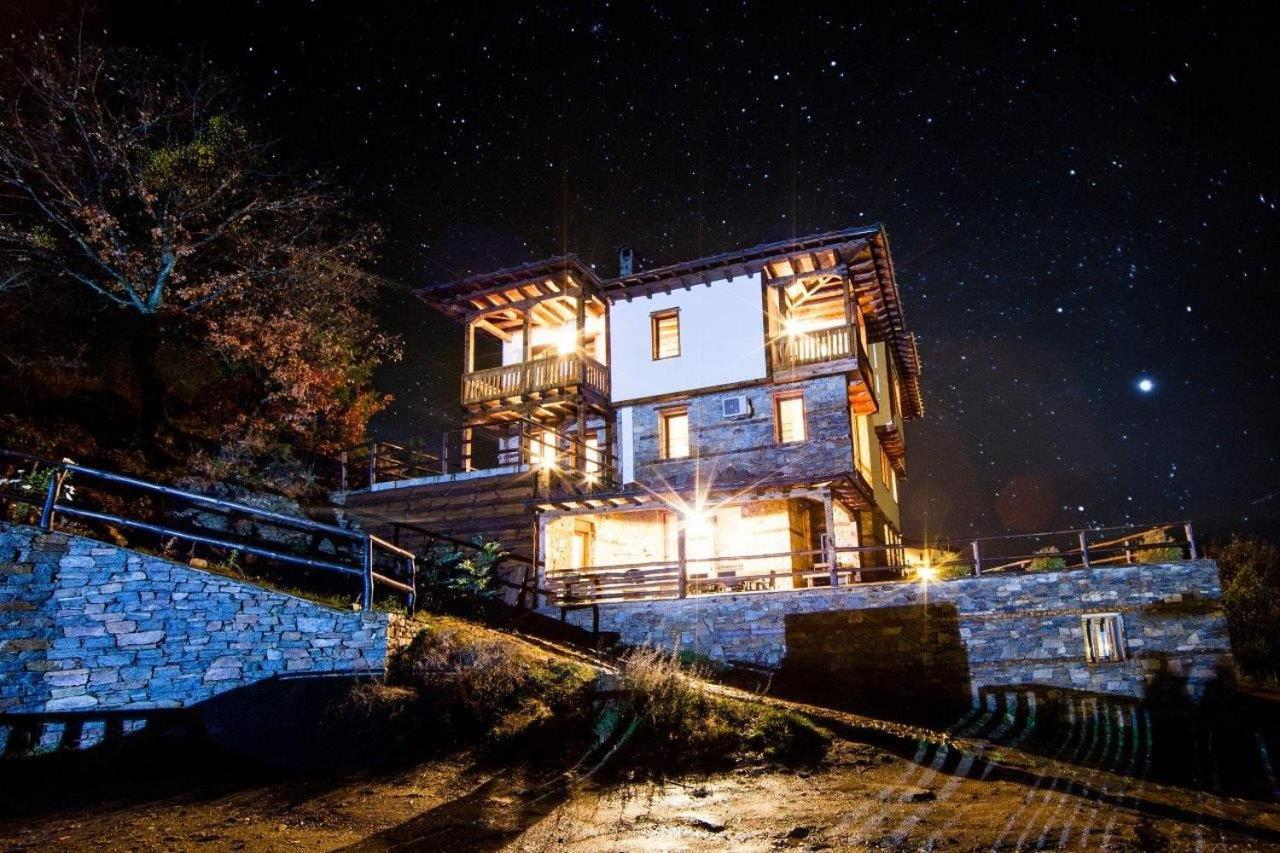 Панорама Хаус Лещен И Еко Къщи Дървена И Землянка Exterior photo